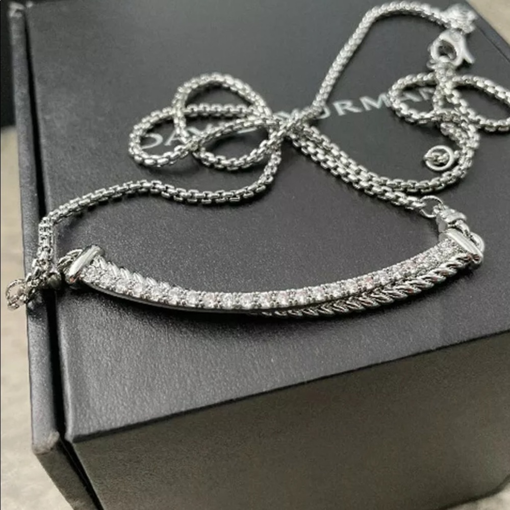 David Yurman Silver Necklace